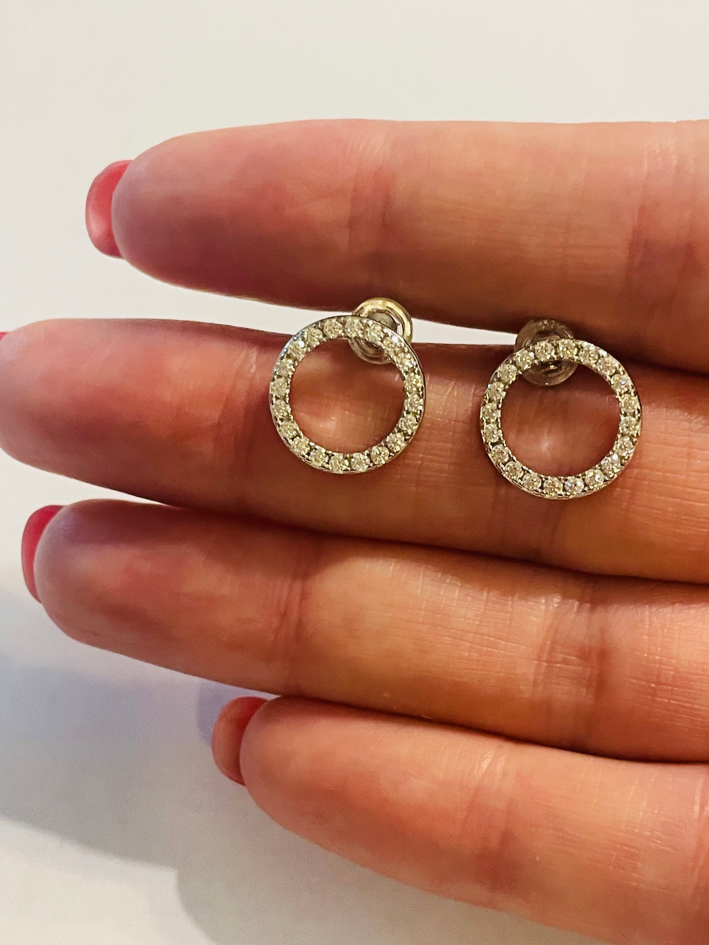 Moissanite GRA Stud Earrings Trio