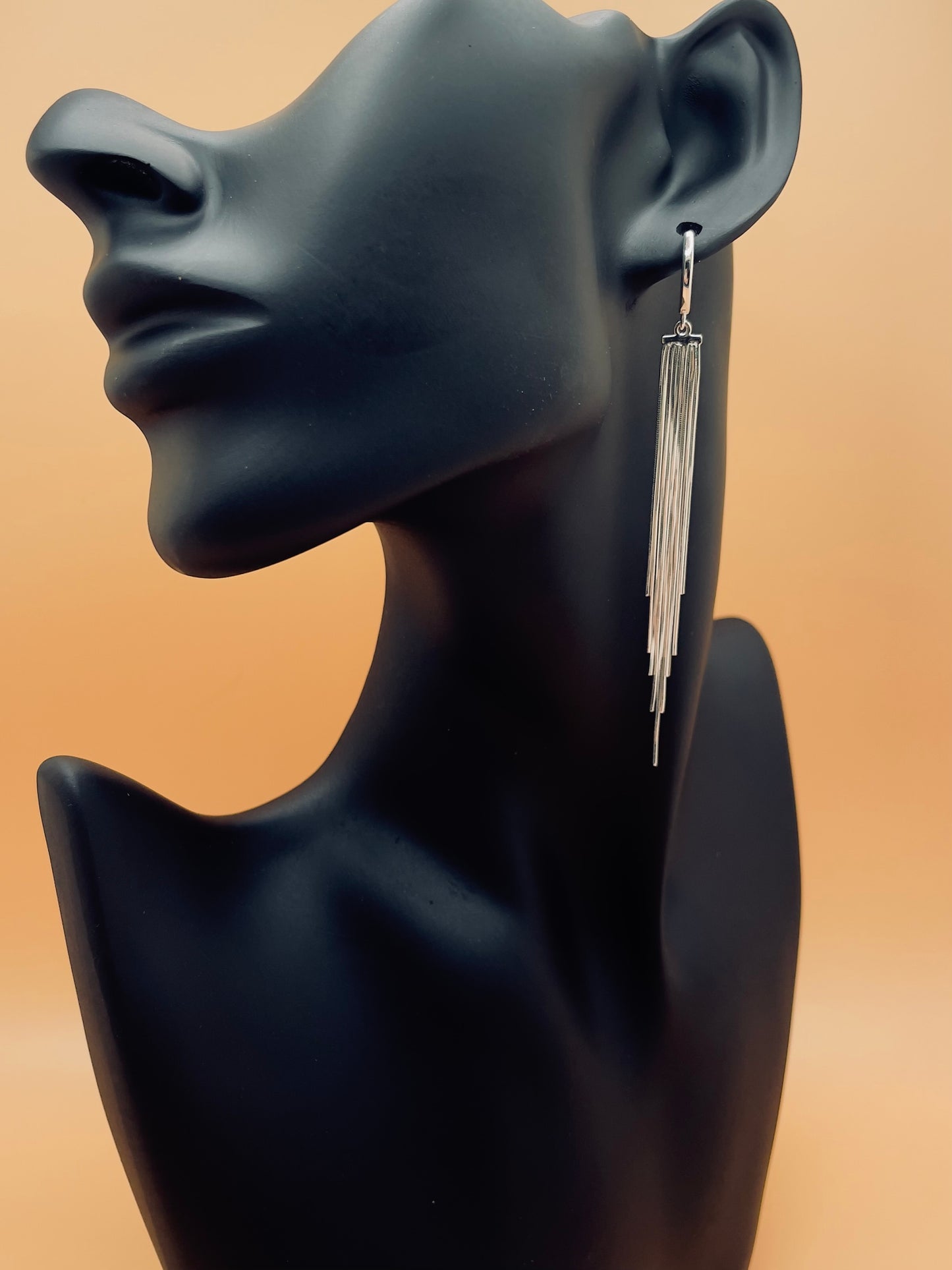 Tassel Sterling Silver Drop Earrings