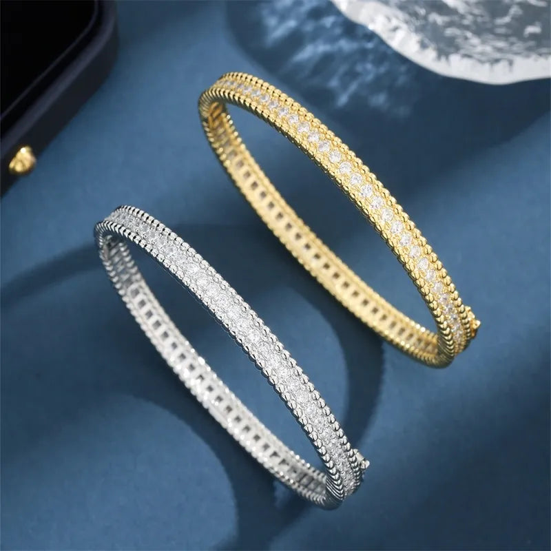 Elegant Zircon Bangle Bracelet