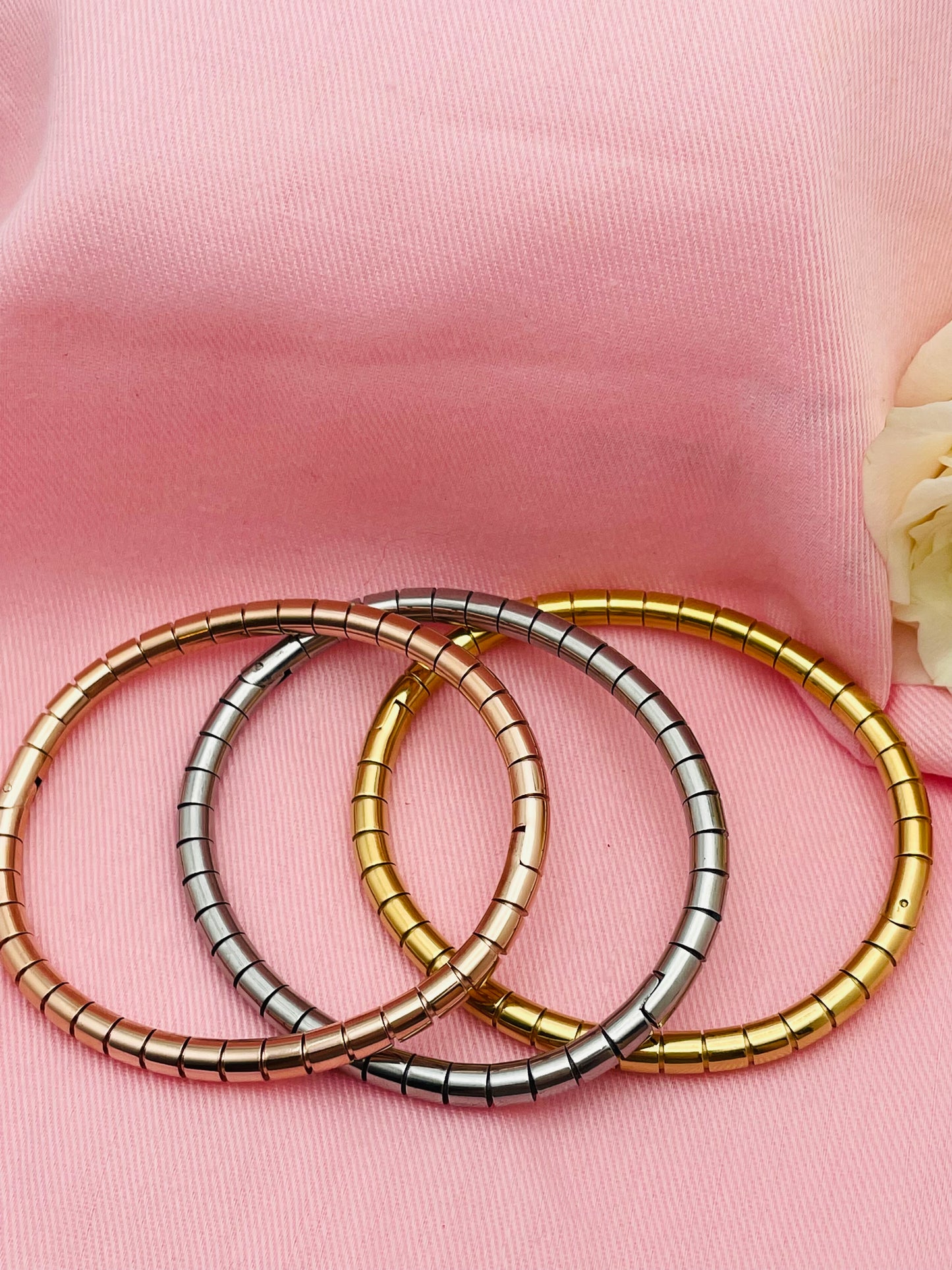 Simple Style Bangle Set